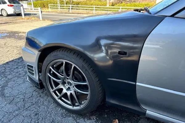 SHAFT AUTO SERVICE Front Fender, 20MM (FRP) for Nissan Skyline (R34) 1999-2002