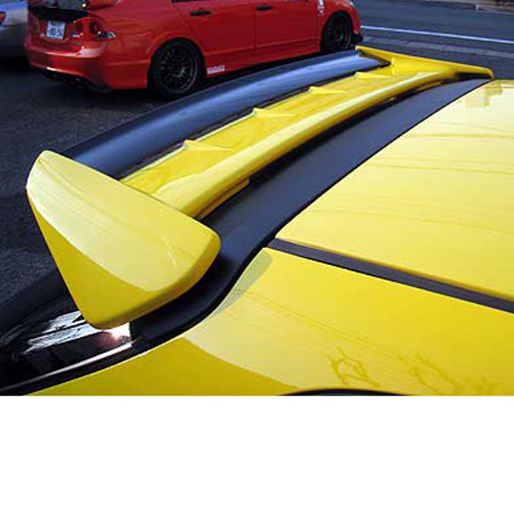 Seeker 2-Piece Rear Wing (CF/FRP) for Civic Hatch (EK3/EK4/EK9) 1996-2000