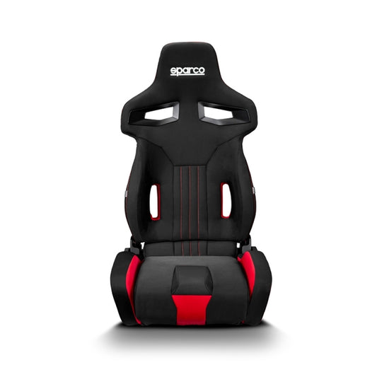 Sparco R333 (2022) Reclinable Seat - Black / Red Each (1)
