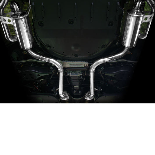 Suruga Speed PFS Loop Sound Muffler Exhaust for Lexus GS350 (GRL10) 2013-2015