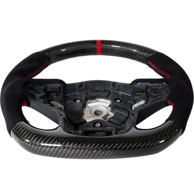 Suvneer Carbon Fiber Alcantara Steering Wheel - Toyota Supra A90 2020+