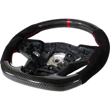 Suvneer Carbon Fiber Alcantara Steering Wheel - Toyota Supra A90 2020+