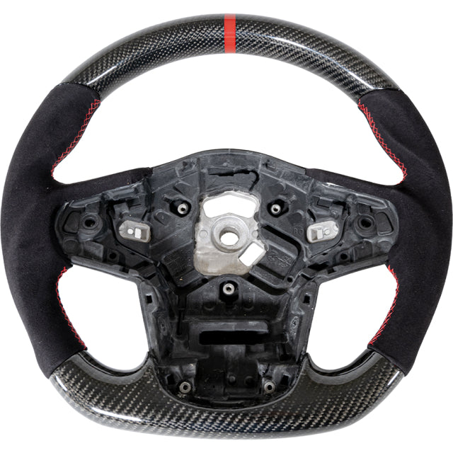Suvneer Carbon Fiber Alcantara Steering Wheel - Toyota Supra A90 2020+