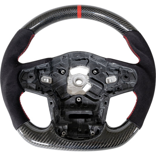 Suvneer Carbon Fiber Alcantara Steering Wheel - Toyota Supra A90 2020+