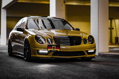 Suvneer Motorsports Carbon Fiber LED DRL - Mercedes Benz W211 E63 AMG Sedan / Wagon 07-09