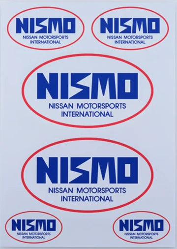 NISMO 40TH Anniversary Logo Decal Set (OLD LOGO)
