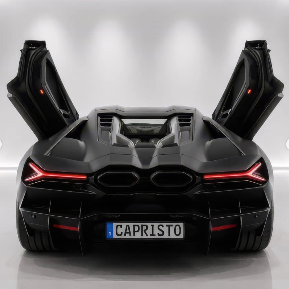Capristo Valved Race Exhaust w/ Heat Protection for LB744 Lamborghini Revuelto