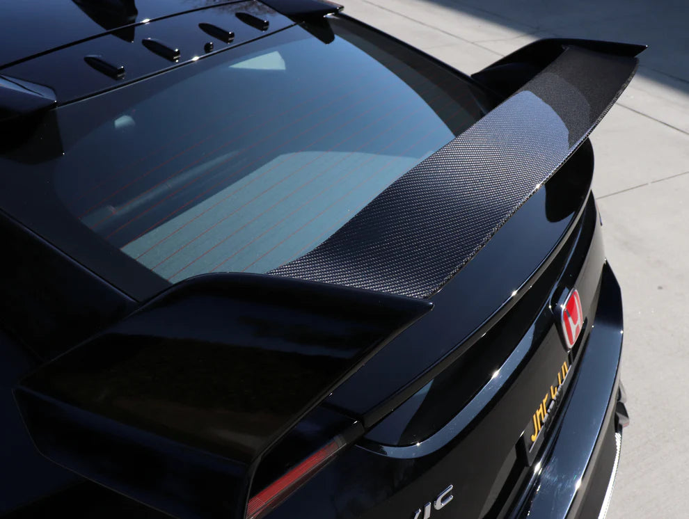 Seibon OEM Style Carbon Fiber Rear Center Spoiler - 17-21 Civic Type-R (FK8)