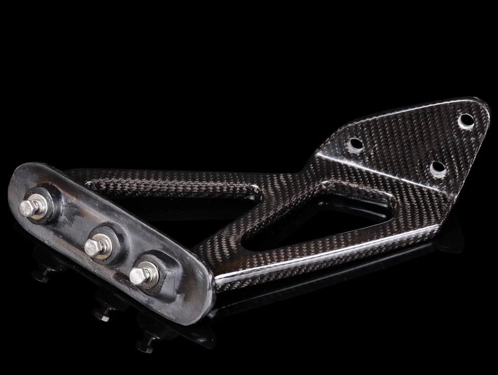 Seibon OEM Style Carbon Fiber Rear Spoiler Mounting Bracket - 2023+ Civic Type-R (FL5) (2)