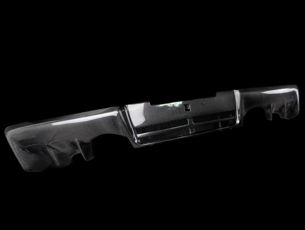 Seibon OEM Style Rear Diffuser - 18-15 Mitsubishi Evo X