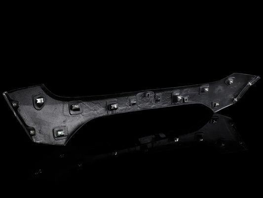 Seibon Carbon Fiber Rear License Trim - 17-21 Civic Type-R (FK8)