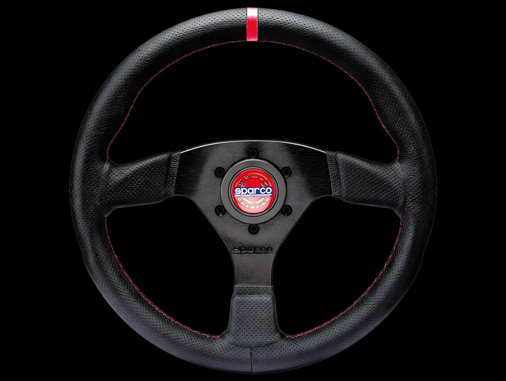 Sparco R383 Champion 330mm Steering Wheel