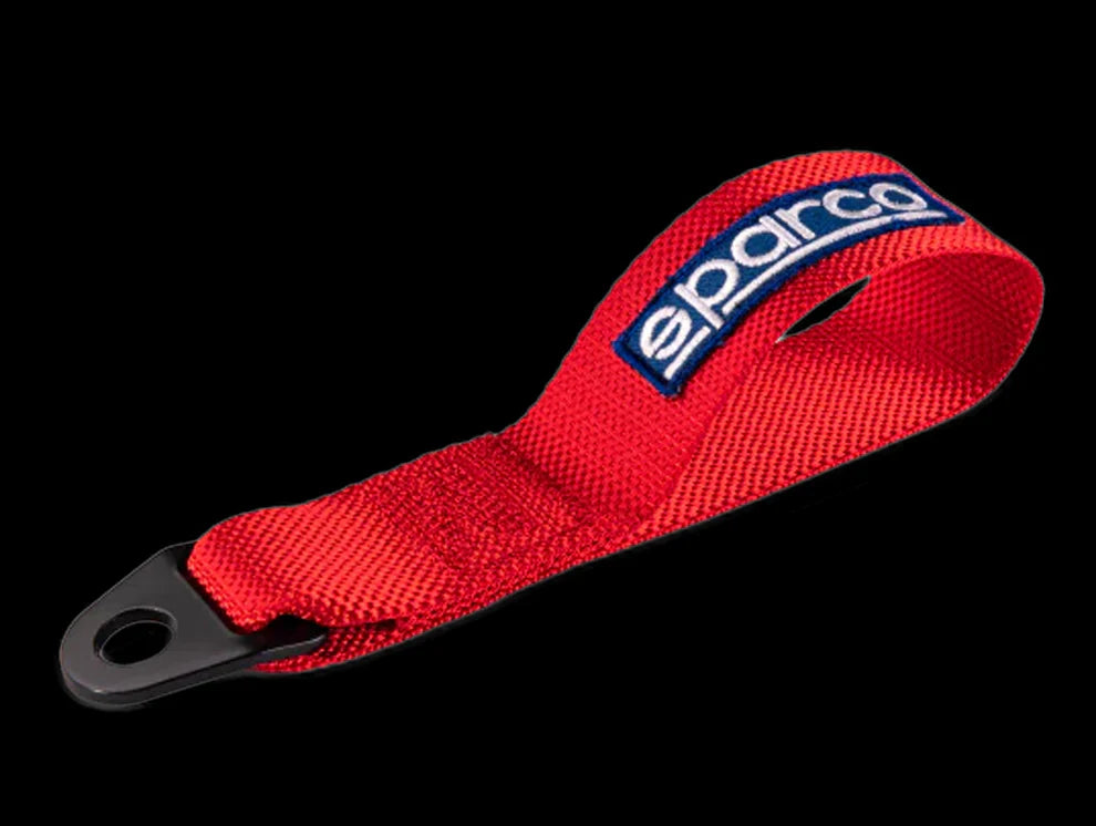 Sparco Tow Strap Black, Yellow, Orange, Red, Martini