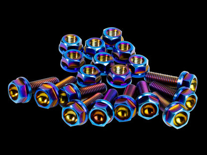 SpeedFactory Honda Titanium Oil Pan Hardware Kit Raw or Burnt