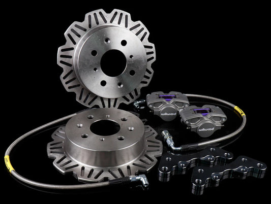 SpeedFactory Racing AWD / FWD Lightweight Rear Staging Brakes Kit