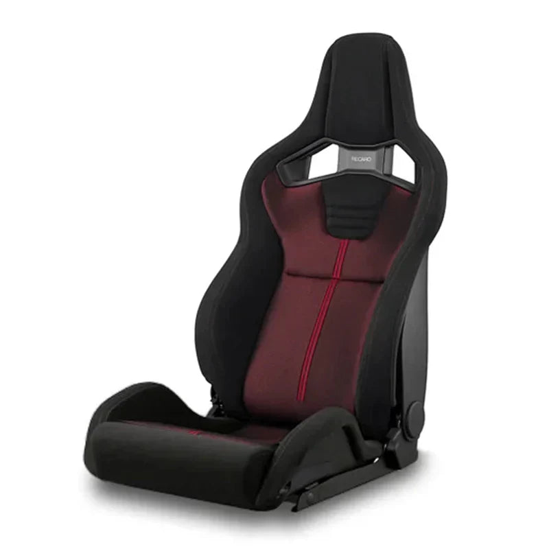 RECARO Sportster MNL GK Kamui-Glass Mesh - Black - Red (Manual, Heated, Right - RH) (JP) (1) Each