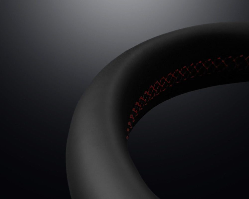 Mine’s Leather Steering Wheel for R35 Nissan GT-R