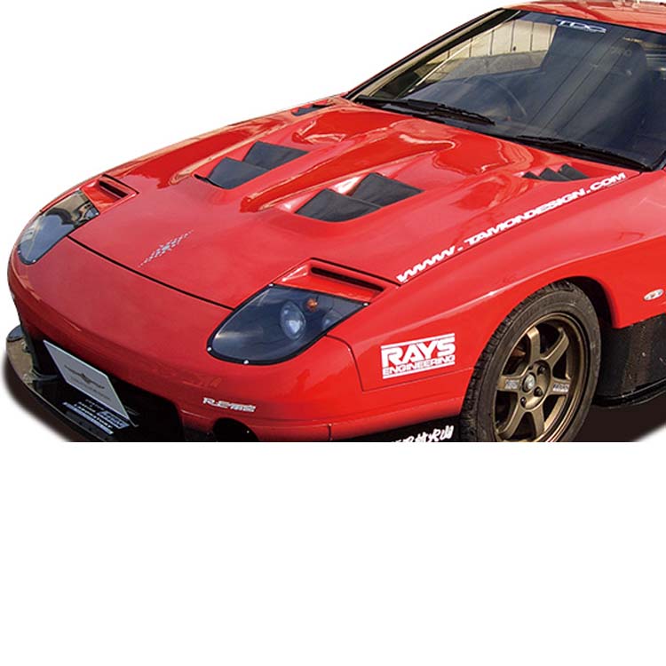 Tamon Design GT Bonnet w/ Air Duct for Mazda RX-7 (FC3S) 1986-1991