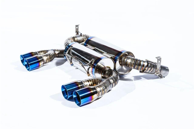 BMW M3 E90/E92/E93 Full Titanium Axle-Back Exhaust System (2008–2013) – 76mm Tips | Dyno Proven