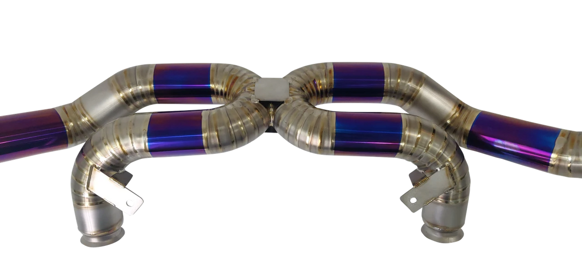 Lamborghini Gallardo 04-08 Race Spec X-Pipe 100% Full Titanium Exhaust System