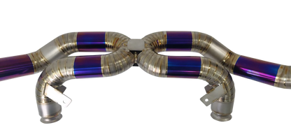 Lamborghini Gallardo 04-08 Race Spec X-Pipe 100% Full Titanium Exhaust System