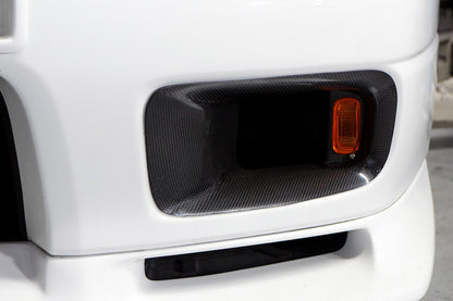 Top Secret G-Force Blinker Duct (Carbon) for Nissan Skyline GT-R (R33) 1995-1998