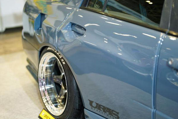 URAS 9P Super Wide Body Kit (FRP) for Nissan Skyline Sedan 4-Door (R34) 1999-2002