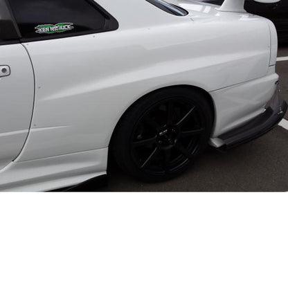 URAS Type-R Rear Fenders, 20mm Wide (FRP) for Nissan Skyline Coupe 2-Door (R34) 1999-2002