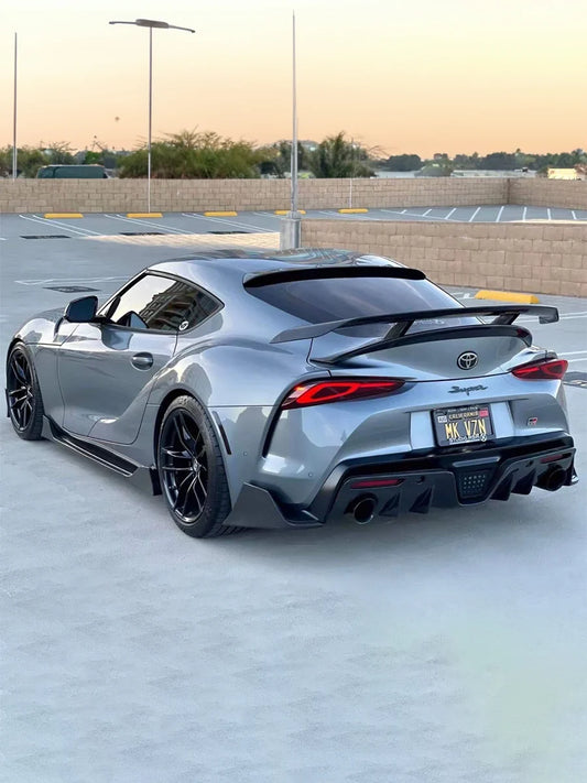 Varis Style Carbon Fiber Side Skirts - MK5 Toyota Supra A90