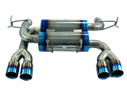 BMW M3 E90/E92/E93 Full Titanium Axle-Back Exhaust System (2008–2013) – 76mm Tips | Dyno Proven