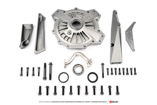 AMS Performance R8/Huracan DL800 Reinforced Differential Cover & Transmission Brace