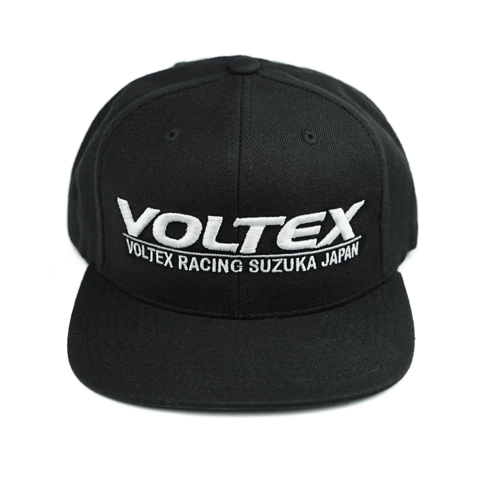Voltex Snapback Cap - Black