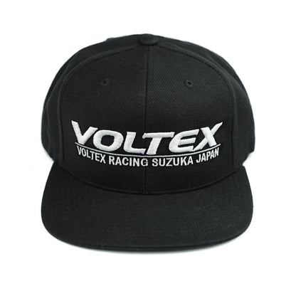 Voltex Snapback Cap - Black