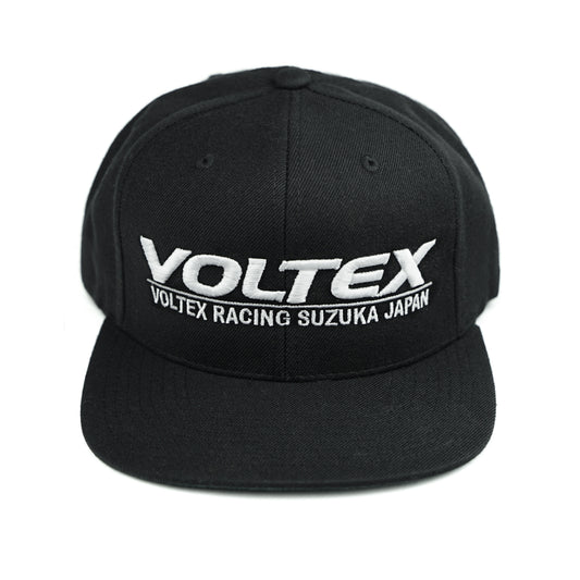 Voltex Snapback Cap - Black