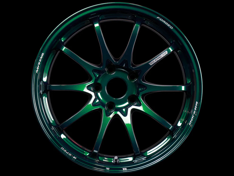Volk Racing CE28N Plus M-Spec Wheels - Racing Green - 18x9.5 / 5x120 / +38 (4)