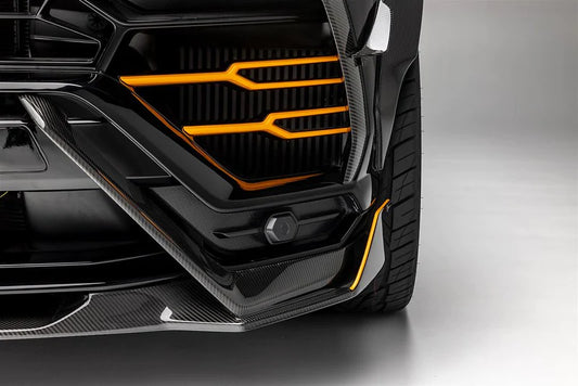 Vorsteiner Rampante Edizione Aero Carbon Fiber Front Spoiler for Lamborghini Urus