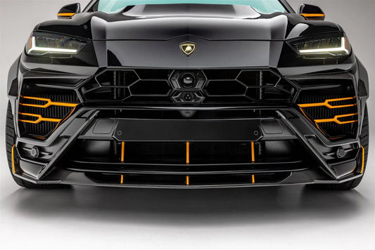 Vorsteiner Rampante Edizione Aero Carbon Fiber Front Spoiler for Lamborghini Urus