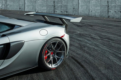 Vorsteiner VX Aero Carbon Fiber Wing Blade w/ Carbon Fiber Uprights for McLaren 570S