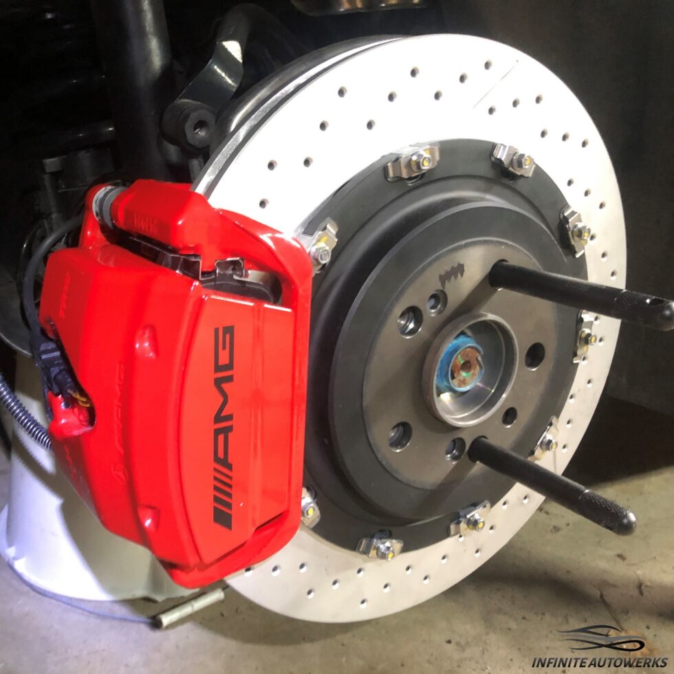 Mercedes-Benz 63 C E GT S class (W205 W213 C190/R190 W222/C217) Floating Brembo Brake Rotor