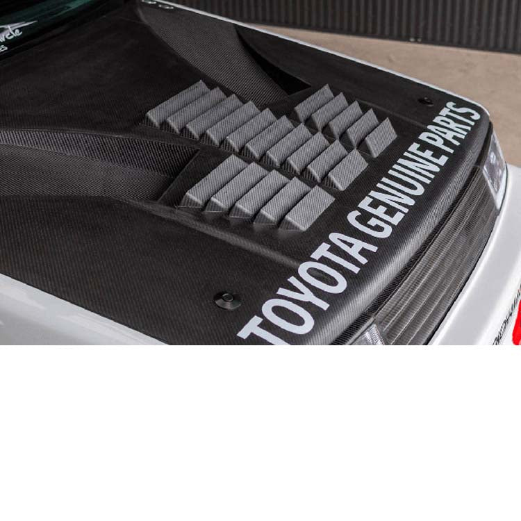 Workshop Takumi Carbon Junkie Ver.1 (Dry Carbon Fiber) Aero Hood for Toyota Levin (AE86) 1983-1987