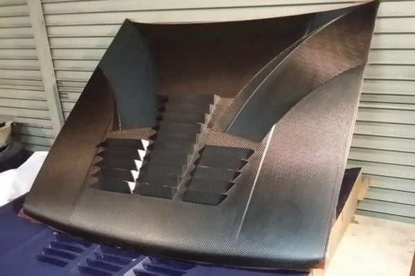 Workshop Takumi Carbon Junkie Ver.1 (Dry Carbon Fiber) Aero Hood for Toyota Levin (AE86) 1983-1987