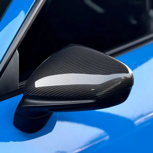TECHART Carbon Side Mirror Trims for 992 Porsche 911