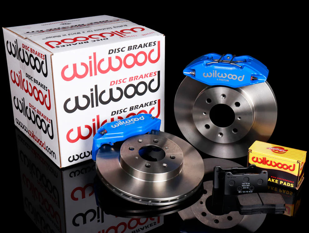 Wilwood DPHA Front Caliper & Rotor Brake Kit - Competition Blue Honda/ Acura