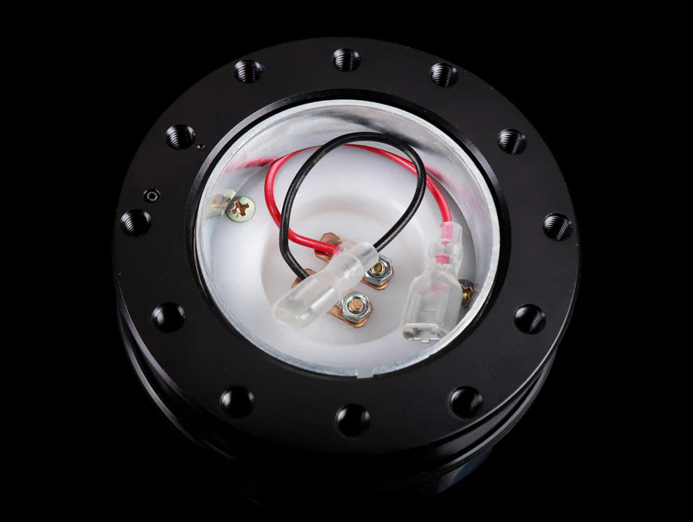 Works Bell Rapfix Steering Wheel Quick Release Black, Red, Silver, Orange Blue