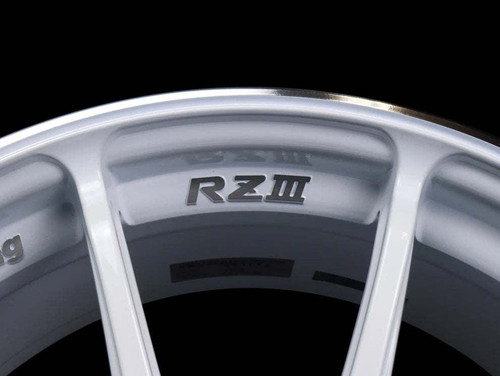 Advan Racing RZ III Wheels - Racing White Metallic / 18x9.5 / 5x114.3 / +35