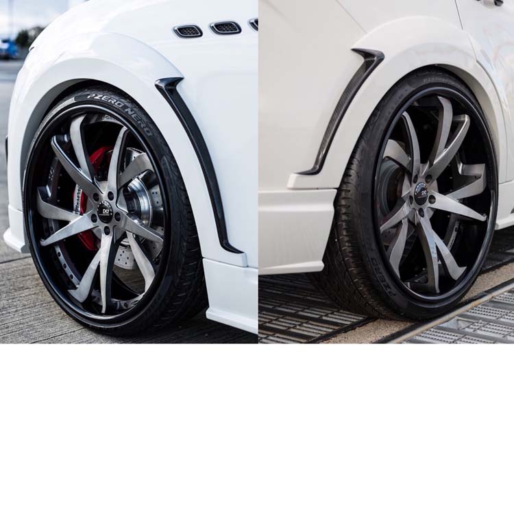 Zero Design Over Fender Kit (FRP) for Maserati Levante 2017+