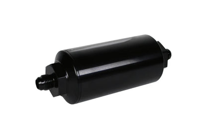 Aeromotive In-Line Filter - AN-06 238 Stainless Mesh Element - Anodized Black