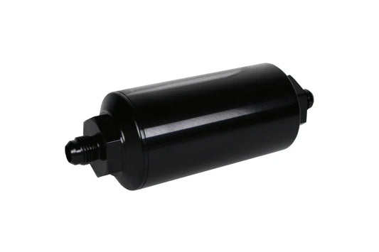 Aeromotive In-Line Filter - AN-06 238 Stainless Mesh Element - Anodized Black