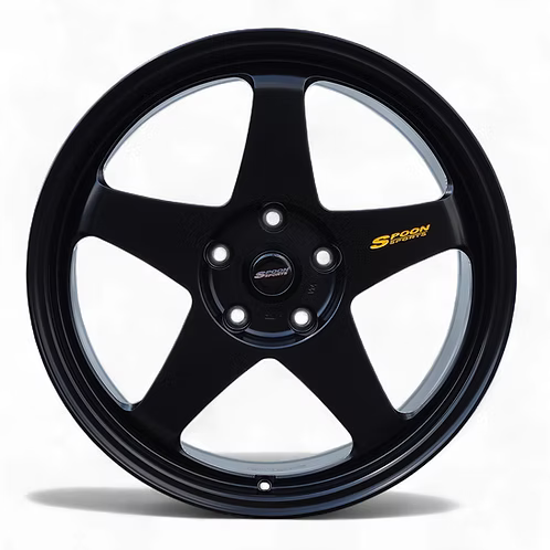 (4) PSR Forged, Matte Black, (4)19x9.5 +45, 5X120, 64.1