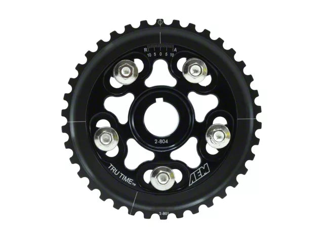 AEM Electronics Adjustable Cam Gear; 5-Bolt (96-00 Honda Civic / 96-97 Honda Del Sol)